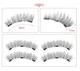 Ресницы накладные на 3 магнитах Magnetic Lashes 52НВ/3 магнитные - изображение 1