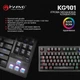 Клавиатура Marvo KG901 Multi-LED Mechanical Blue Switch (KG901) - изображение 5