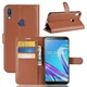 Классический чехол-книжка Deexe Book Type для ASUS Zenfone Max Pro (M1) ZB601KL / ZB602KL - Brown - изображение 1