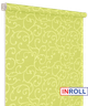 Ролета тканинна INROLL Есо-Mini 100х165 см Akant Салатовий 2257 - зображення 3