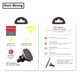 Держатель магнитный KONI STRONG KS-41 mini magnetic air vent car holder, черный - изображение 2