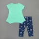 Костюм Minnie Mouse Kids Wear для девочки 110 см Бирюзовый с синим 13363 - изображение 3