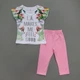 Костюм Naz Mix Baby для девочки 104 см Белый с розовым 14285 - изображение 1