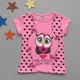 Футболка "Сова" Hacali kids для дівчинки 86-92 см Рожева 17692 - зображення 1