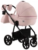Коляска 2 в 1 Adamex Hybryd Plus кожа 100% BR331 розовый (пудра) - изображение 4