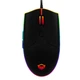 Миша MEETION Backlit Gaming Mouse RGB MT-GM21, 200-4800DPI, USB, 1.8m, black - зображення 1