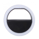 Світлодіодне селфи кільце Selfie Ring Light з USB зарядкою Чорний - зображення 2