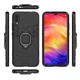Чехол Iron Ring для Xiaomi Redmi Note 7 / Note 7 Pro бронированный бампер Броня Black - изображение 5