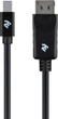Кабель 2Е DisplayPort-Mini DisplayPort (AM/AM) 2 м Black (2E-W1704) - изображение 1