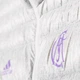 Пуховик легкий Real Madrid Light Down Padded Jacket in White and Royal Purple Сірий Розмір XS (AY2811) - зображення 3