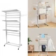 Сушилка для белья и одежды Garment Rack With Wheels, Раскладная Вертикальная на 3 яруса - изображение 2