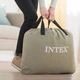 Односпальная надувная кровать Intex 64116 (99-191-30 см) Pillow Rest Mid-Rise + Встроенный электронасос 220В - изображение 4
