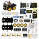 Робот автомобіль набір багатофункціональний 4WD BT Robot Car V2.0 (2020) для Arduino - зображення 4