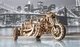 Механический деревянный 3D конструктор Ugears Мотоцикл Scrambler UGR-10 с коляской из фанеры (70137) - изображение 11