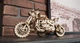 Механический деревянный 3D конструктор Ugears Мотоцикл Scrambler UGR-10 с коляской из фанеры (70137) - изображение 12