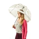 Парасолька жіноча Fulton Birdcage-1 L041 White Білий (L041-015582) - зображення 4