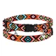 Нашийник Для Кішок BronzeDog Urban Tribal Нейлоновий з Пластикової Пряжкою і Дзвоником Помаранчевий 10 мм 18-28 см (49/1375) - зображення 1