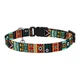 Нашийник Для Кішок BronzeDog Urban Tribal Нейлоновий з Пластикової Пряжкою і Дзвоником Зелений 10 мм 18-28 см (49/1383) - зображення 2