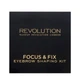 Набор для бровей MAKEUP REVOLUTION Focus & Fix Brow Kit Medium Dark - изображение 1