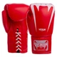 Перчатки для бокса и единоборств Venum Heroe PU 8350 Red-White 10 унций - изображение 1