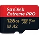 Карта памяти SanDisk 128GB microSDXC class 10 UHS-I U3 A2 Extreme Pro (SDSQXCY-128G-GN6MA) - изображение 1