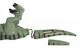 Динозавр Same Toy Dinosaur Planet Тиранозавр зеленый (свет, звук) RS6126AUt - изображение 5