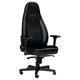 Ігрове крісло NOBLECHAIRS Icon Black-Blue (NBL-ICN-PU-BBL) - зображення 4