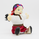 Ляльковий театр Twins Toys Рукавичка Українка 33 см в бордовій сукні і золотих чобітках 234-3 - зображення 1