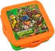 Ланч-бокс 1 Вересня Tmnt 380 мл Зеленый с оранжевым (5056137155477) - изображение 1