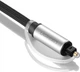 Оптический кабель Ugreen AV108 Toslink-Toslink Optical Pro Audio Cable 1.5 м Black (90401979/10542) - изображение 2