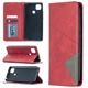 Чехол-книжка с кармашками UniCase Geometric Pattern для Xiaomi Redmi 9C - Red - изображение 1