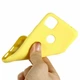 Силиконовый (TPU) чехол Deexe Silicone Case для Google Pixel 4A - Yellow - изображение 4