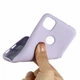 Силиконовый (TPU) чехол Deexe Silicone Case для Google Pixel 4A - Purple - изображение 4