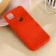 Силиконовый (TPU) чехол Deexe Silicone Case для Google Pixel 4A - Red - изображение 5