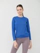 Лонгслив длинный женский Sol's Sporty Lsl Women 02072241 L Синий (3660731281627) - изображение 1