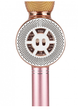 Караоке-мікрофон портативний Wster WS-669 Pink/Gold - зображення 4