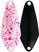 Блесна Rapture Area Spoon Prism 32 мм 3 г Белая с розовыми брызгами + черный (UV краска) CPUV (188-08-081) - изображение 1