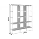Складной каркасный тканевый шкаф Storage Wardrobe 88130, шкаф на три секции 130*45*175 - изображение 5