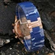 Наручные часы Emporio Armani AR-5905 Gold-Blue Silicone - изображение 3