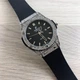 Наручний годинник Hublot Big Bang Diamonds 882888 Silver-Black - зображення 1