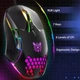 Ігрова миша ONIKUMA CW902 RGB, 6400 DPI, 7 кнопок, дротова, програмована, чорна - зображення 6