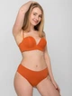 Бюстгальтер без косточек бесшовный brabrabra 025С 65D Темно-апельсиновый (6907208006206) - изображение 4