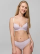 Бюстгальтер без косточек бесшовный с Push-up бесшовный brabrabra 015С 65A Лиловый (6907208007630) - изображение 4