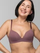 Бюстгальтер без косточек бесшовный brabrabra 015С 65C Виноградный (6907208007838) - изображение 1