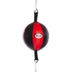 Груша на розтяжках Кругла пневматична TWN DOUBLE END BALL Pro (верх-PU, латекс. камера, d-22см, червоний-чорний) (DPL020_Червоно-чорний) - изображение 1