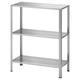 Стелаж HYLLIS 60x27x74 см IKEA 304.283.26 світло-сірий - зображення 1
