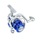 Катушка безынерционная для спиннинга yumoshi SA 3000 Silver-Blue - изображение 3