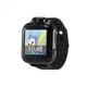 Смарт годинник Uwatch Q200 розумний годинник телефон smart watch дитячі GPS камера Black - зображення 2