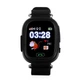 Детские телефон-часы с GPS трекером UWatch Q100 черные - изображение 1