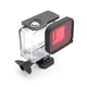 Червоний підводний фільтр для Telesin корпуса GoPro HERO7, HERO6 та HERO5 Black GP-FLT-502 - зображення 4